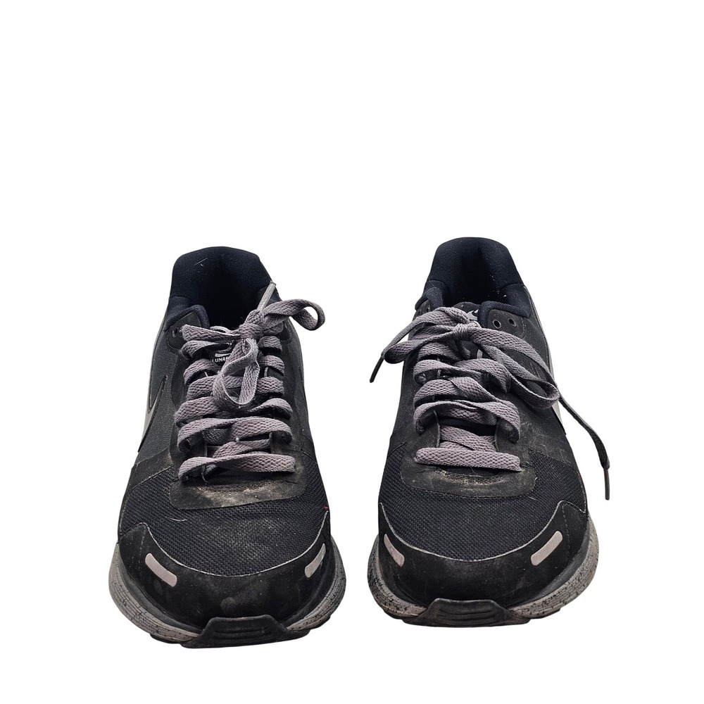 Nike Air Max Alpha 2011 Mens Running Shoes Black Silver 429766-020 Size 10.5